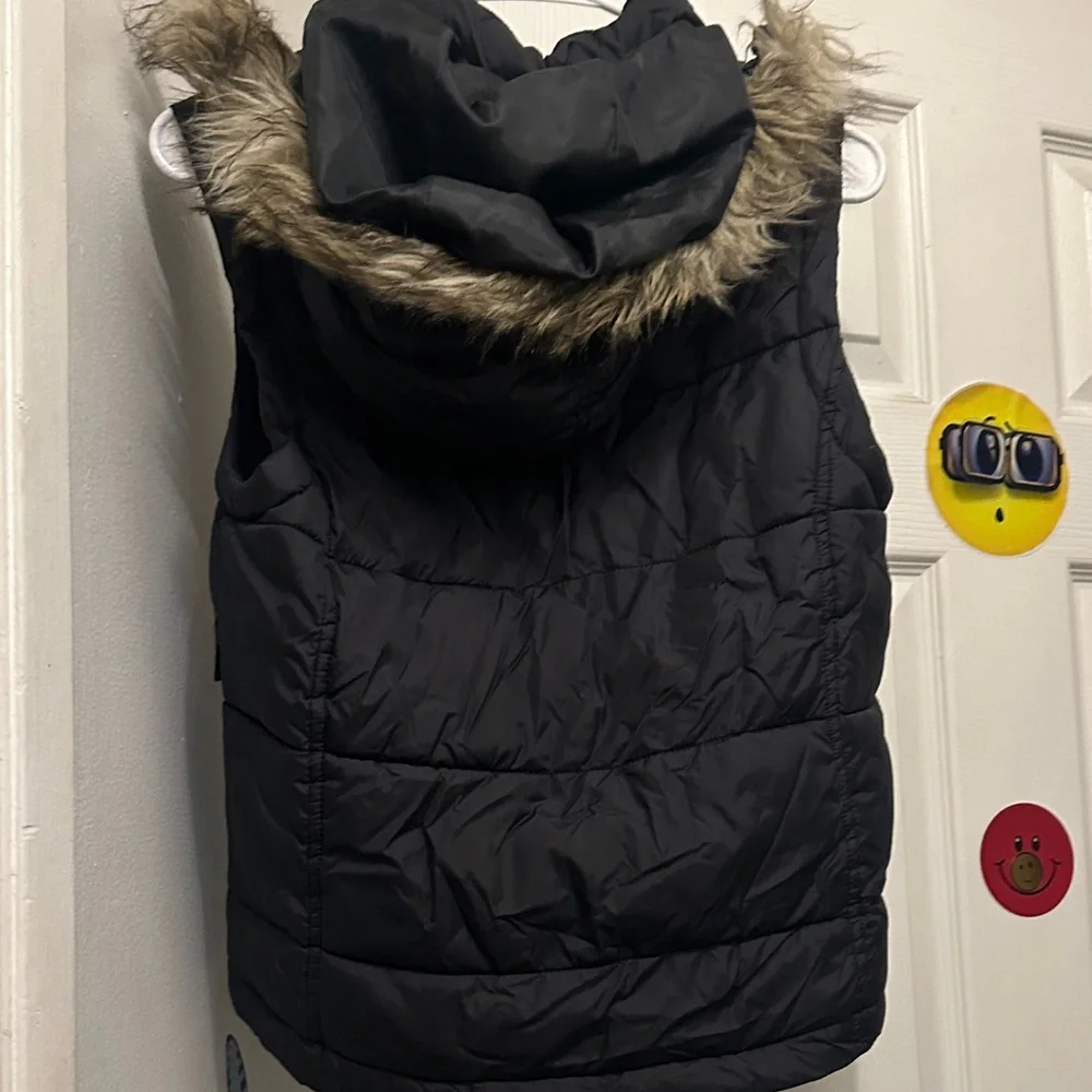 Heritage 1981 Black Puffer Pea Coat - Picture 2 of 3